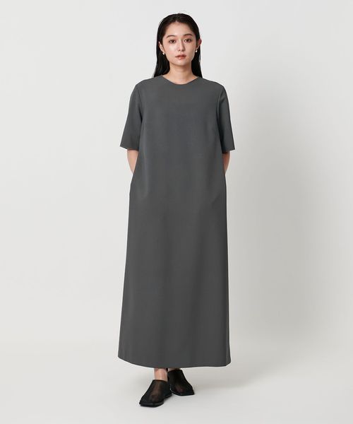 MARW UNITED ARROWS＞5分袖 ベーシック ワンピース