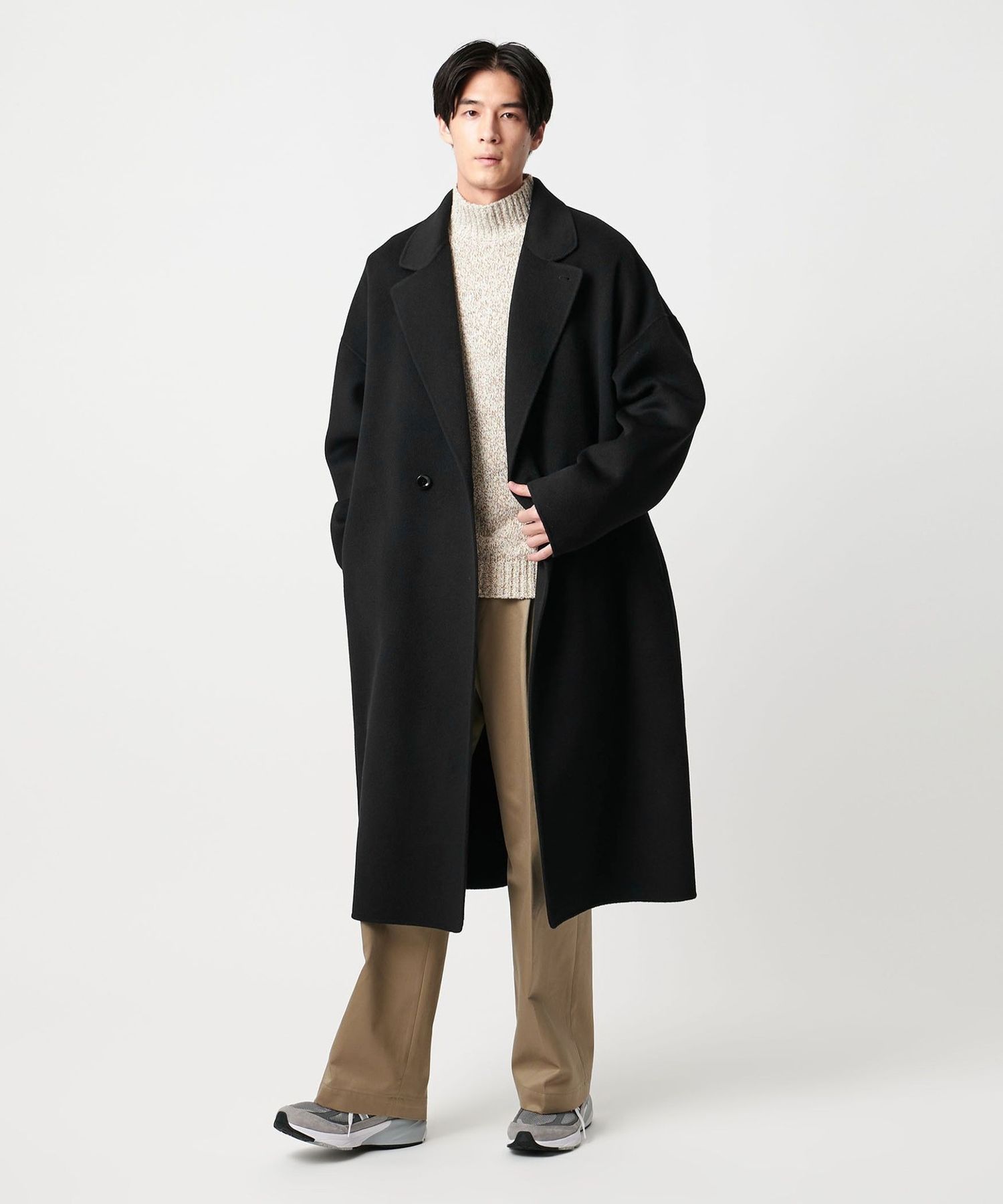 MARW UNITED ARROWS＞リバー ロングコート MENS