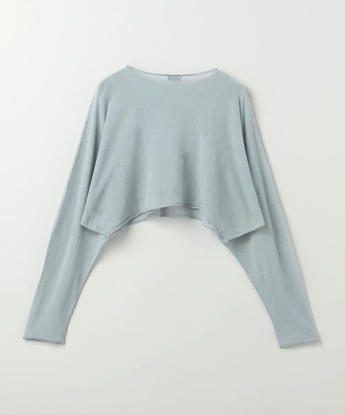 MARW UNITED ARROWS＞シアー ドルマンスリーブ プルオーバー