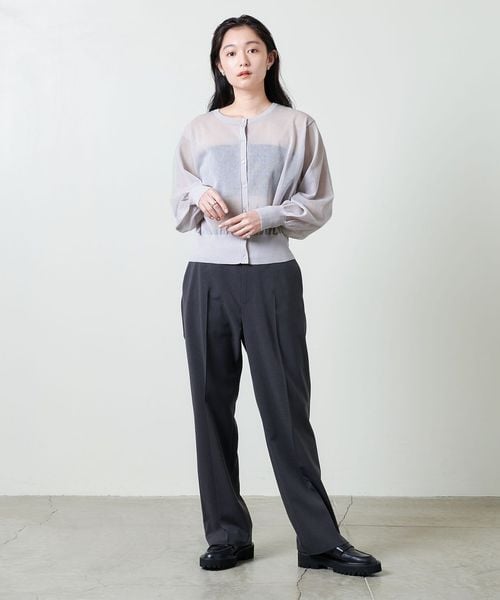 ニット セーター 「MARW UNITED ARROWS」シアー 2WAY カーディガン レディース MARW UNITED ARROWS ニット セーター 「MARW ARROWS」シアー
