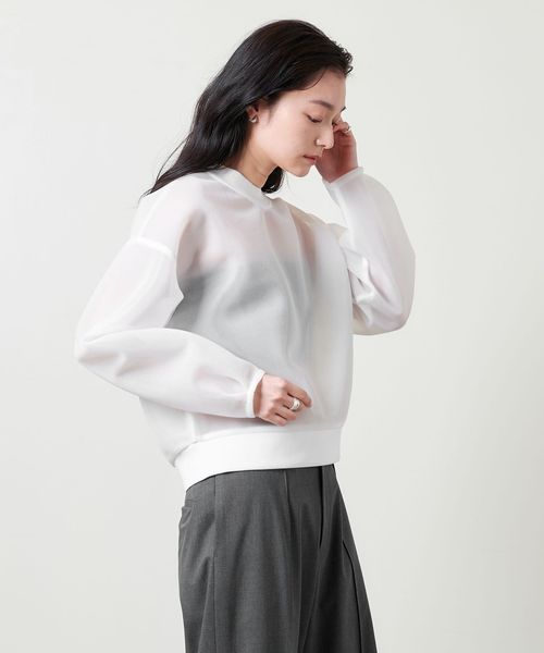 ＜MARW UNITED ARROWS＞クルーネック ダンボール プルオーバー2 MARW UNITED ARROWS＞ダンボール クルーネック プルオーバー