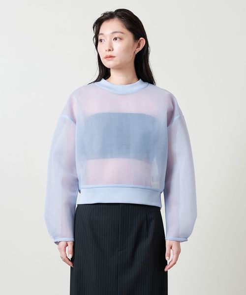 MARW UNITED ARROWS＞シアー ダンボール プルオーバー