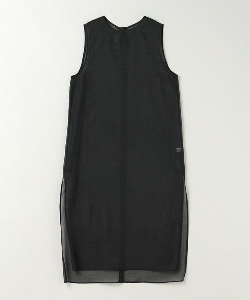 MARW UNITED ARROWS＞シアー ノースリーブワンピース