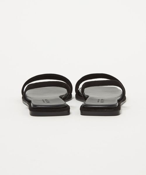 MARW ブラック フラットサンダル 値下げ MARW フラットサンダル UNITED ARROWS 「25cm」 - メルカリ
