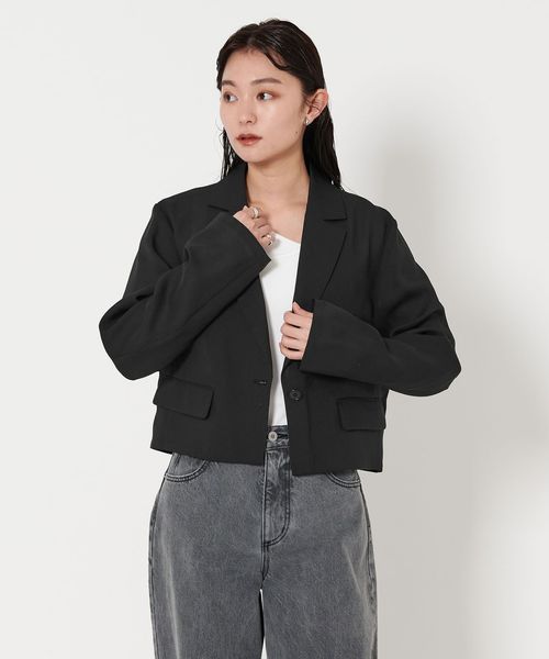 ＜MARW UNITED ARROWS＞シアー クルーネック プルオーバー MARW UNITED ARROWS＞シアー ショート ジャケット