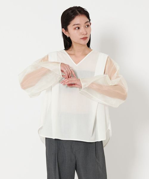 Marw United Arrows ワッシャーシアーブラウス MARW UNITED ARROWS シャツ ブラウス 「MARW ARROWS」ワッシャー