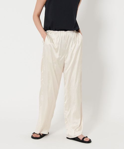 ＜MARW UNITED ARROWS＞サテン ギャザーパンツ MARW UNITED ARROWS（マルゥ ユナイテッドアローズ）の「＜MARW