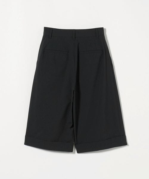 マルゥ　ユナイテッドアローズ　タック　ショートパンツ　ブラック MARW UNITED ARROWS＞タック ショートパンツ