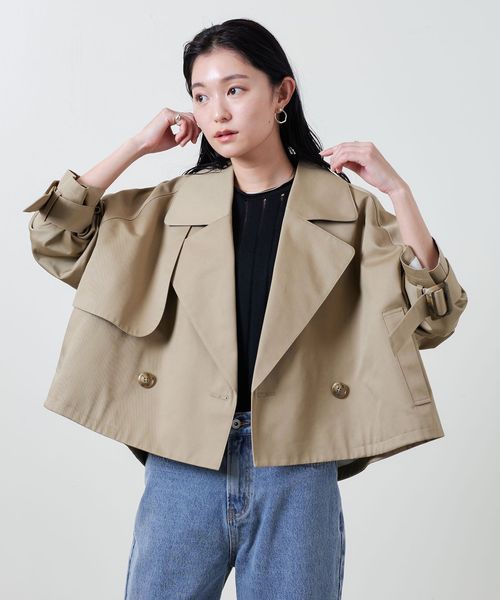 MARW UNITED ARROWS＞ショート トレンチコート