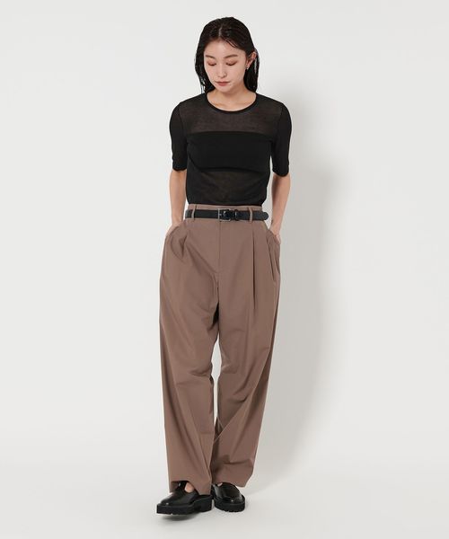 ２点セット　MARW UNITED ARROWS シアー ロングトップス　パンツ 2点セット MARW UNITED ARROWS シアー ロングトップス パンツ