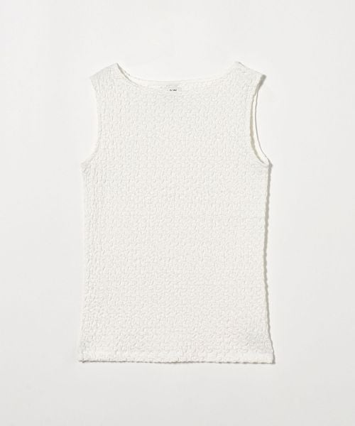 MARW UNITED ARROWS◆ノースリーブカットソー/FREE/ナイロン/BLK/9118-699-0005 セール】＜MARW UNITED ARROWS＞ジャカード ノースリーブ