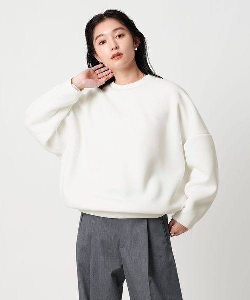 ＜MARW UNITED ARROWS＞クルーネック ダンボール プルオーバー MARW UNITED ARROWS（マルゥ ユナイテッドアローズ）の「＜MARW