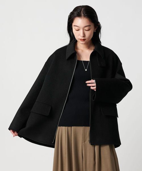 MARW UNITED ARROWS＞コクーン ジップ コート