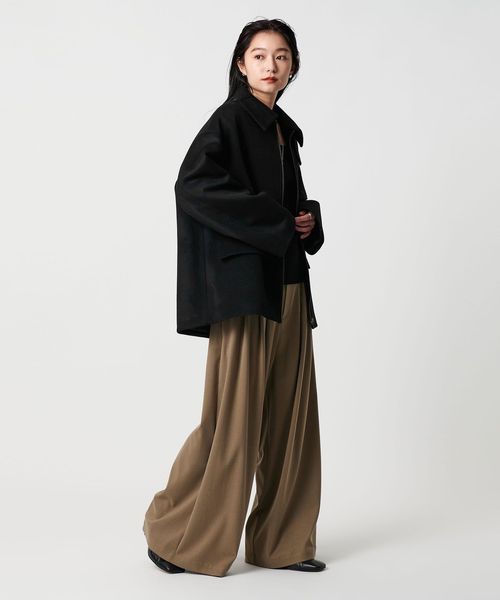 MARW UNITED ARROWS＞コクーン ジップ コート