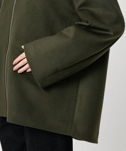 MARW UNITED ARROWS＞コクーン ジップ コート