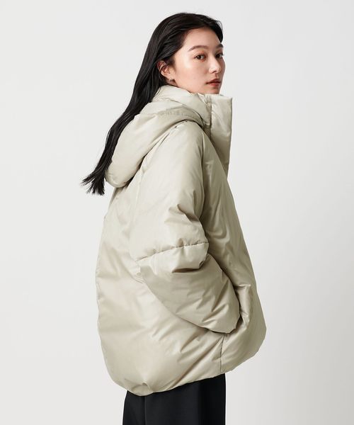 MARW UNITED ARROWS コクーン ダウン　アボカドダウンサイズ36 MARW UNITED ARROWS＞コクーン ダウンジャケット―撥水―