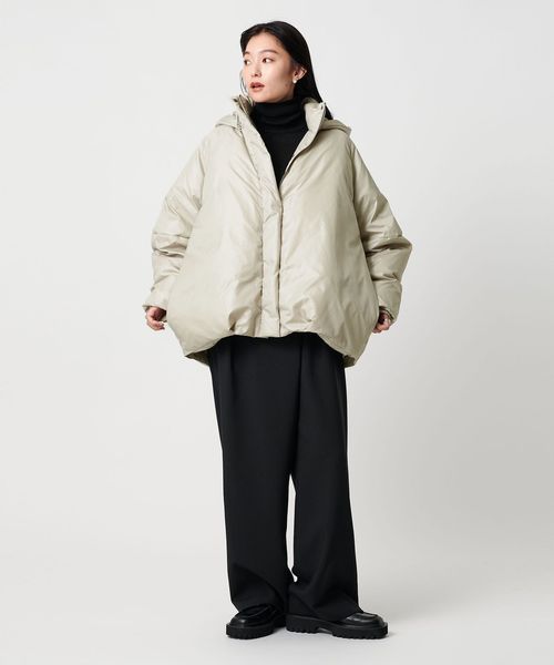 MARW UNITED ARROWS コクーン ダウンジャケット MARW UNITED ARROWS＞コクーン ダウンジャケット―撥水―