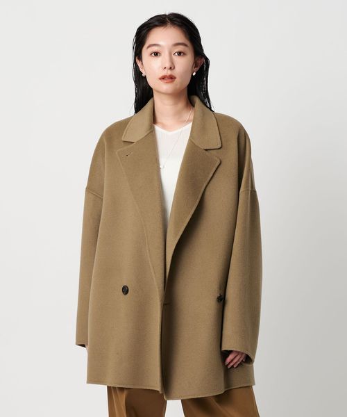 MARW UNITED ARROWS＞リバー ミドル丈 コート