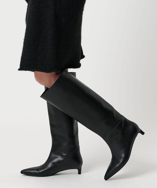 MARW UNITED ARROWS＋ODETTE E ODILE＞ポインテッド ロング ブーツ