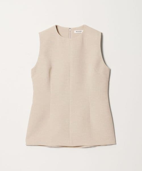 MARW UNITED ARROWS/＜MARW UNITED ARROWS＞ペプラム ノースリーブ ブラウス/シャツ / ブラウス