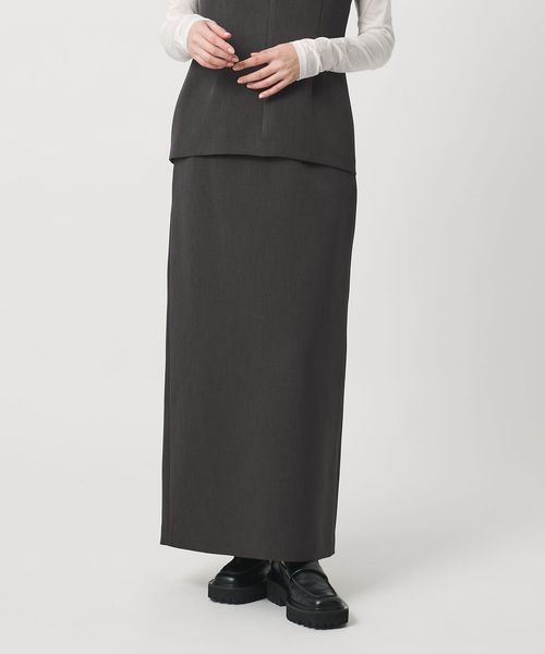 MARW UNITED ARROWS/＜MARW UNITED ARROWS＞バックスリット タイト スカート/ミモレ / ロング