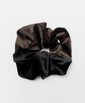 MARW UNITED ARROWS/＜MARW UNITED ARROWS＞ベロア バイカラー シュシュ/ヘアアクセサリー