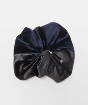 MARW UNITED ARROWS/＜MARW UNITED ARROWS＞ベロア バイカラー シュシュ/ヘアアクセサリー