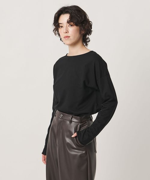 MARW UNITED ARROWS/＜MARW UNITED ARROWS＞ボートネック ロングスリーブ カットソー/Tシャツ / カットソー