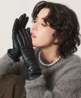 MARW UNITED ARROWS/＜MARW UNITED ARROWS＞レザーライク グローブ/グローブ / 手袋