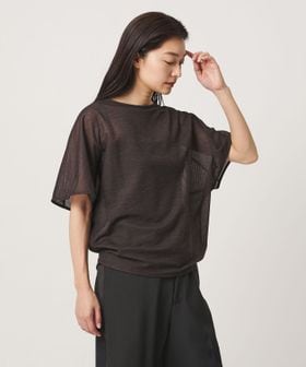 MARW UNITED ARROWS/＜MARW UNITED ARROWS＞リネンライク シアー プルオーバー/Tシャツ / カットソー