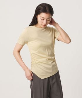 MARW UNITED ARROWS/＜MARW UNITED ARROWS＞サイド ギャザー プルオーバー/Tシャツ / カットソー
