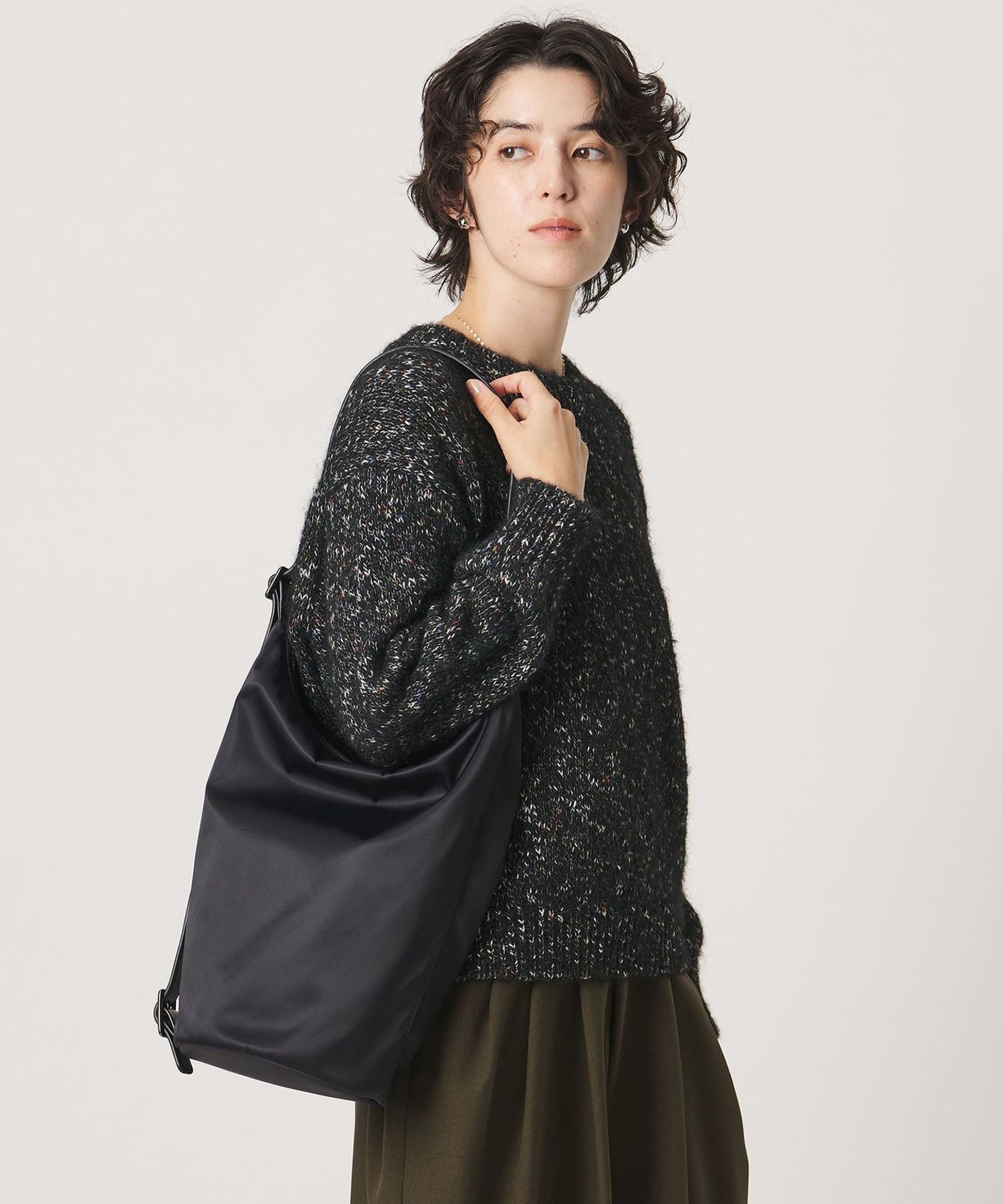 【 MARW UNITED ARROWS】2way ショルダーバッグ MARW UNITED ARROWS＞2WAY サック ショルダーバッグ 撥水