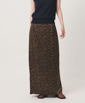 MARW UNITED ARROWS/＜MARW UNITED ARROWS＞レオパード プリント タイトスカート/ミモレ / ロング