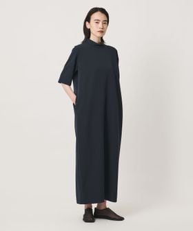 MARW UNITED ARROWS/＜MARW UNITED ARROWS＞ハイネック 5分袖 ロングワンピース/ワンピース