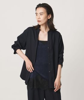 MARW UNITED ARROWS/＜MARW UNITED ARROWS＞バンドカラー スキッパー シャツ/シャツ / ブラウス