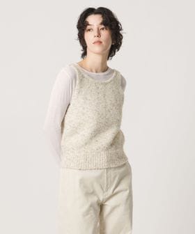 MARW UNITED ARROWS/＜MARW UNITED ARROWS＞ローゲージ ミックス ニットベスト/ベスト