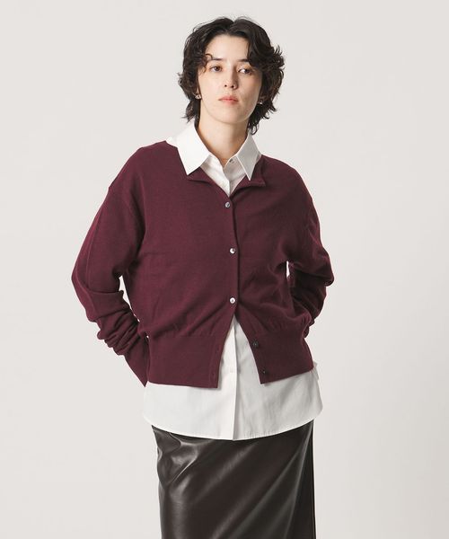 MARW UNITED ARROWS/＜MARW UNITED ARROWS＞クルーネック カーディガン/カーディガン / ボレロ
