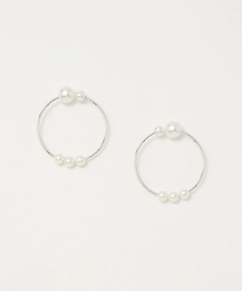 MARW UNITED ARROWS/＜MARW UNITED ARROWS＞コンビ フープ イヤリング/イヤリング