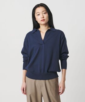 MARW UNITED ARROWS/＜MARW UNITED ARROWS＞スキッパー ロングスリーブ ニット/ニット / セーター