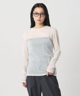 MARW UNITED ARROWS/＜MARW UNITED ARROWS＞シアー ロングスリーブ カットソー/Tシャツ / カットソー