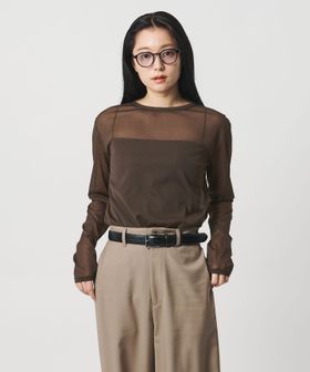 MARW UNITED ARROWS/＜MARW UNITED ARROWS＞シアー ロングスリーブ カットソー/Tシャツ / カットソー