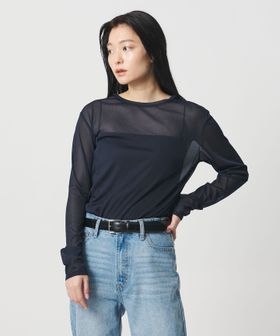 MARW UNITED ARROWS/＜MARW UNITED ARROWS＞シアー ロングスリーブ カットソー/Tシャツ / カットソー