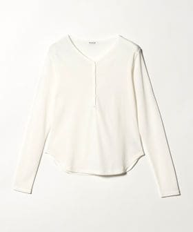 MARW UNITED ARROWS/＜MARW UNITED ARROWS＞ヘンリーネック ロングスリーブ カットソー 接触冷感/Tシャツ / カットソー