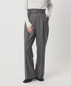 MARW UNITED ARROWS/＜MARW UNITED ARROWS＞ベルト付き タック ストレート パンツ/スラックス