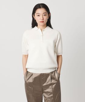 MARW UNITED ARROWS/＜MARW UNITED ARROWS＞ポロカラー ショートスリーブ ニット/ニット / セーター