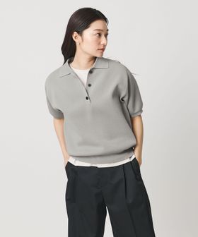 MARW UNITED ARROWS/＜MARW UNITED ARROWS＞ポロカラー ショートスリーブ ニット/ニット / セーター