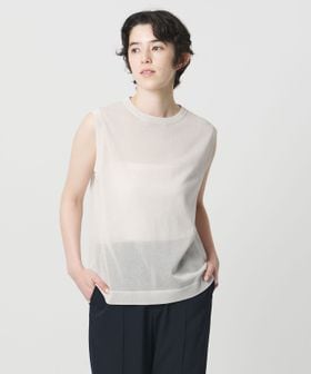 MARW UNITED ARROWS/＜MARW UNITED ARROWS＞シアー ノースリーブ ニット/ニット / セーター