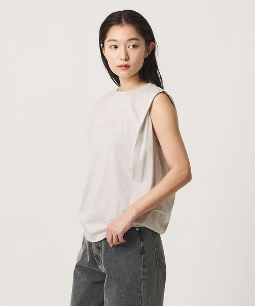 MARW UNITED ARROWS/＜MARW UNITED ARROWS＞ノースリーブ カットソー 汗ジミ防止/Tシャツ / カットソー
