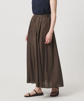 MARW UNITED ARROWS/＜MARW UNITED ARROWS＞ギャザー フレア スカート UVカット・接触冷感/ミモレ / ロング