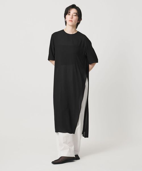 MARW UNITED ARROWS/＜MARW UNITED ARROWS＞シフォン スリット ワンピース/ワンピース